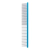 Расчёска алюминиевая 30 см с круглой синей ручкой, 86 зубьев 36 мм, 50/50 DeLIGHT