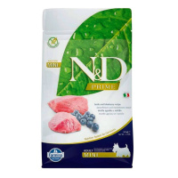 Farmina N&D Беззерновой Ягненок и черника Сухой корм для собак мелких пород Вес 0,8 кг