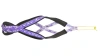 Шлейка ездовая классическая Невский Ангел (подкладка сеточка) со светоотражением Размер XS, Цвет на фиолетовом белая упряжка