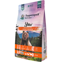 Территория Урал Ягненок с морошкой сухой корм для взрослых собак всех пород Вес 2,5 кг