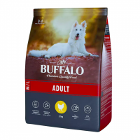 BUFFALO Adult с курицей Корм для собак средних и крупных пород Вес 2 кг
