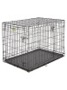 Клетка для собак MidWest iCrate 107х71х76h см 2 двери черная