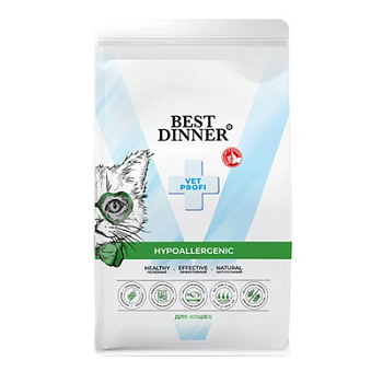 Best Dinner Vet Profi Hypoallergenic Сухой корм для кошек при пищевой аллергии