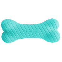 Двухслойная жевательная косточка с ароматом DUAL LAYER BONE, средняя, Playology Цвет голубой