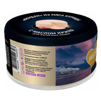 Мнямс Деликатес Фондан из курицы с маслом криля Влажный корм для кошек 80 г