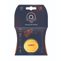 Светящийся мяч на веревке FLASH LED, 6,4 см, длина 50 см, M-Pets