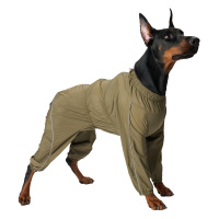 LionPets Дождевик с водонепроницаемой молнией на мальчика размер 63 хаки