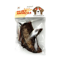 Lucky Animals Язык говяжий Лакомство для собак 55 г