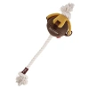 Мяч на веревке из экорезины GUM GUM DOG ECO, 40 см GiGwi