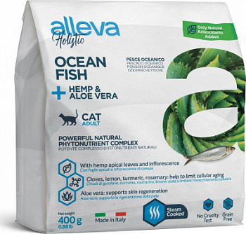 Alleva Holistic Cat Ocean Fish корм для кошек с океанической рыбой