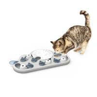 Игра-головоломка для кошек Капли дождя, 3 (продвинутый) уровень сложности, Nina Ottosson Rainy Day
