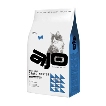 AJO Basic Line Grand Master 7+ Курица Сухой корм для кошек старшего возраста