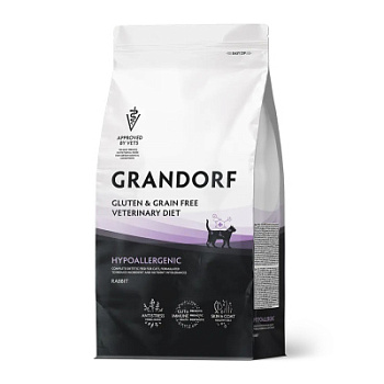 GRANDORF VET Hypoallergenic Сухой корм для кошек с пищевой аллергией или непереносимостью