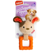 Собачка с пищалкой SUPPA PUPPA 15 см GiGwi
