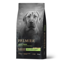 PREMIER Ягненок с индейкой Корм для собак крупных пород с чувствительным пищеварением или склонных к аллергии Вес 10 кг