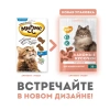 Мнямс лакомые кусочки для кошек и котят из лосося 35 г