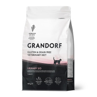 GRANDORF VET Urinary Сухой корм для кошек при мочекаменной болезни Вес 0,4 кг