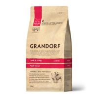 GRANDORF Ягненок с индейкой для домашних кошек Вес 2 кг