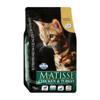 Farmina Matisse Курица и индейка Сухой корм для взрослых кошек Вес 1,5 кг