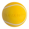Жевательный мяч с пищалкой и ароматом, SQUEAKY CHEW BALL 6 см, Playology Цвет желтый