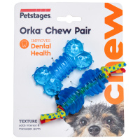 ОРКА косточка + гантеля 7 см, Набор из двух игрушек для собак, Petstages