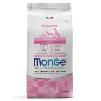 Monge Dog Speciality Adult Pork для собак всех пород со свининой Вес 2,5 кг