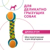 Плетенка с двумя теннисными мячами 6 см, Petpark