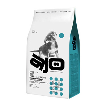 AJO Basic Line Mini Puppy&Junior Курица с гречкой Сухой корм для щенков мелких пород