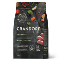 GRANDORF Fresh Утка с бататом для стерилизованных кошек Вес 0,4 кг