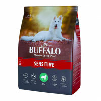 BUFFALO Sensitive с ягненком Корм для собак средних и крупных пород Вес 2 кг