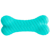 Двухслойная жевательная косточка с ароматом DUAL LAYER BONE, большая, Playology Цвет голубой