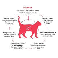 GRANDORF VET Hepatic Сухой корм для кошек для поддержания функции печени
