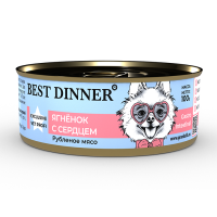 Best Dinner Exclusive Vet Profi Gastro Intestinal Ягненок и сердце консервы для собак с чувствительным пищеварением Вес 100 г
