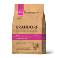 GRANDORF Индейка для взрослых собак средних и крупных пород Вес 3 кг