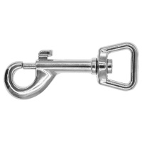 V.I.Pet Карабин для поводка 16мм*65мм, цинк/никель