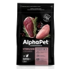 AlphaPet с уткой и индейкой для стерилизованных кошек Вес 1,5 кг