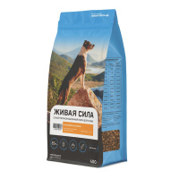 Живая Сила Кролик и батат Сухой корм для взрослых собак всех пород. Мелкая гранула Вес 0,4 кг