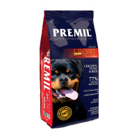 Premil Super Premium Sport 25/20 Курица и тунец Сухой корм для активных и рабочих собак Вес 1 кг