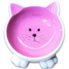 Миска керамическая Мордочка кошки на ножках 100 мл, Mr.Kranch Цвет розовый