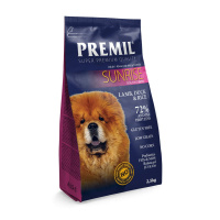 Premil Super Premium Sunrise 23/14 Ягненок и утка Сухой корм для собак подверженных аллергиям Вес 2,5 кг