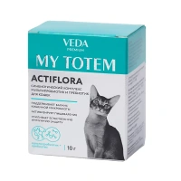 Синбиотический комплекс для кошек MY TOTEM ACTIFLORA, 10 саше по 1 г