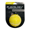 Жевательный мяч с пищалкой и ароматом, SQUEAKY CHEW BALL 8 см, Playology Цвет желтый