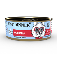 Best Dinner Exclusive Vet Profi Gastro Intestinal Конина консервы для собак с чувствительным пищеварением Вес 100 г